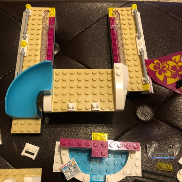 LEGO Friends 41317 Sunshine Catamaran People Dolphins Incomplete READ - Picture 7 of 11